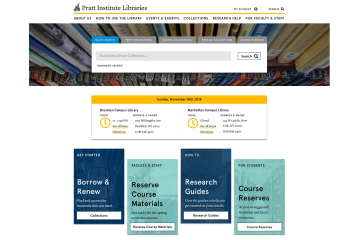 Pratt Institute Libraries | Enhancing the User Engagement